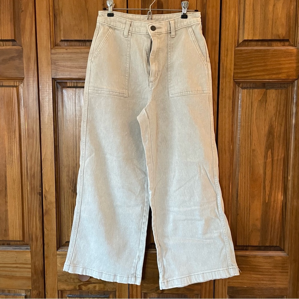 Women’s Wide Leg Crop Jeans Size 27/2